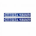 KUBOTA L1500 sticker set