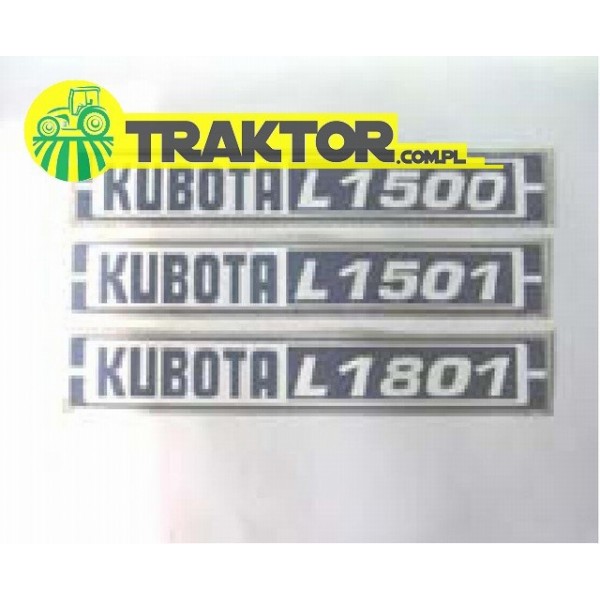 KUBOTA L1501 Aufkleberset