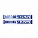 Sada nálepiek KUBOTA L2200