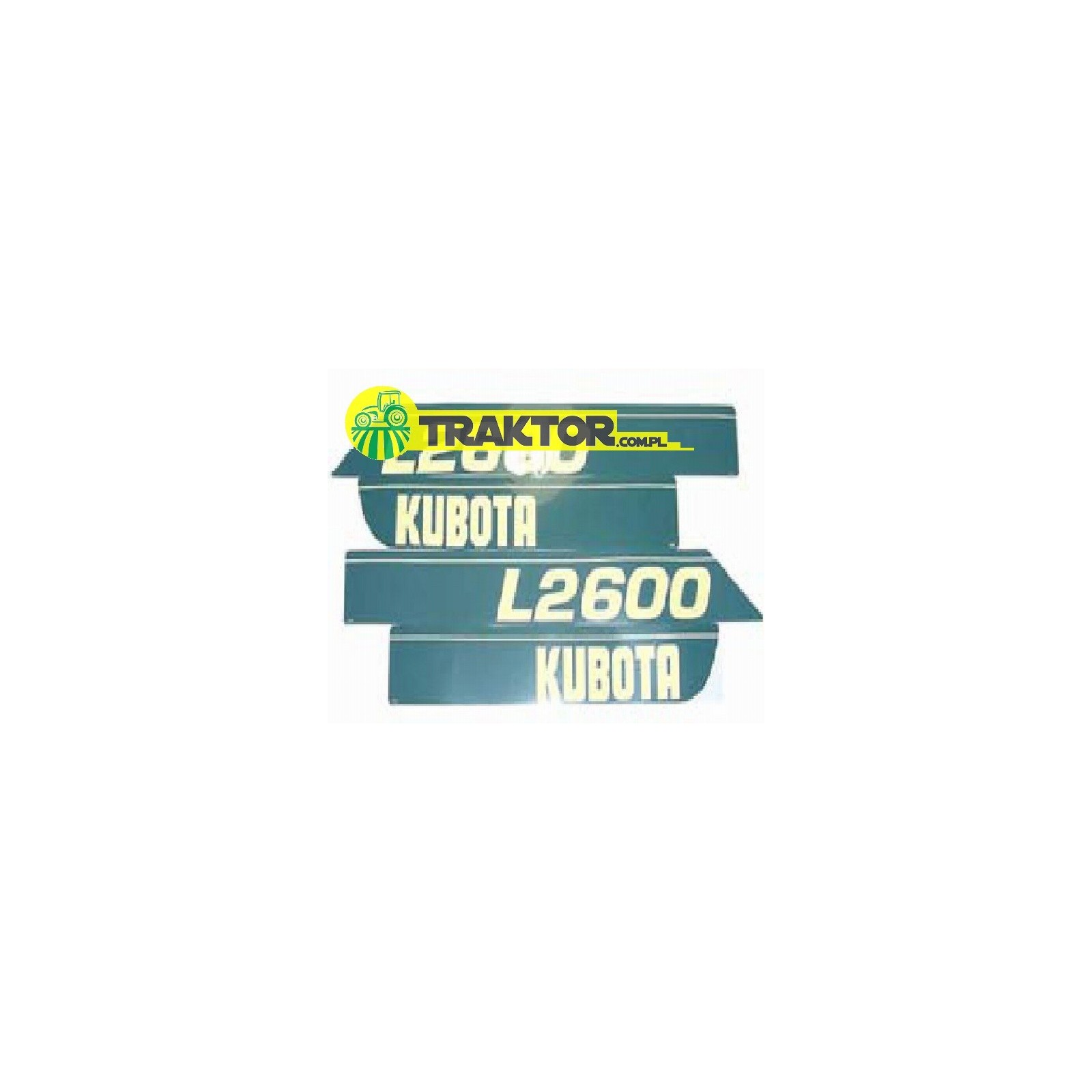 KUBOTA L2600 Aufkleberset