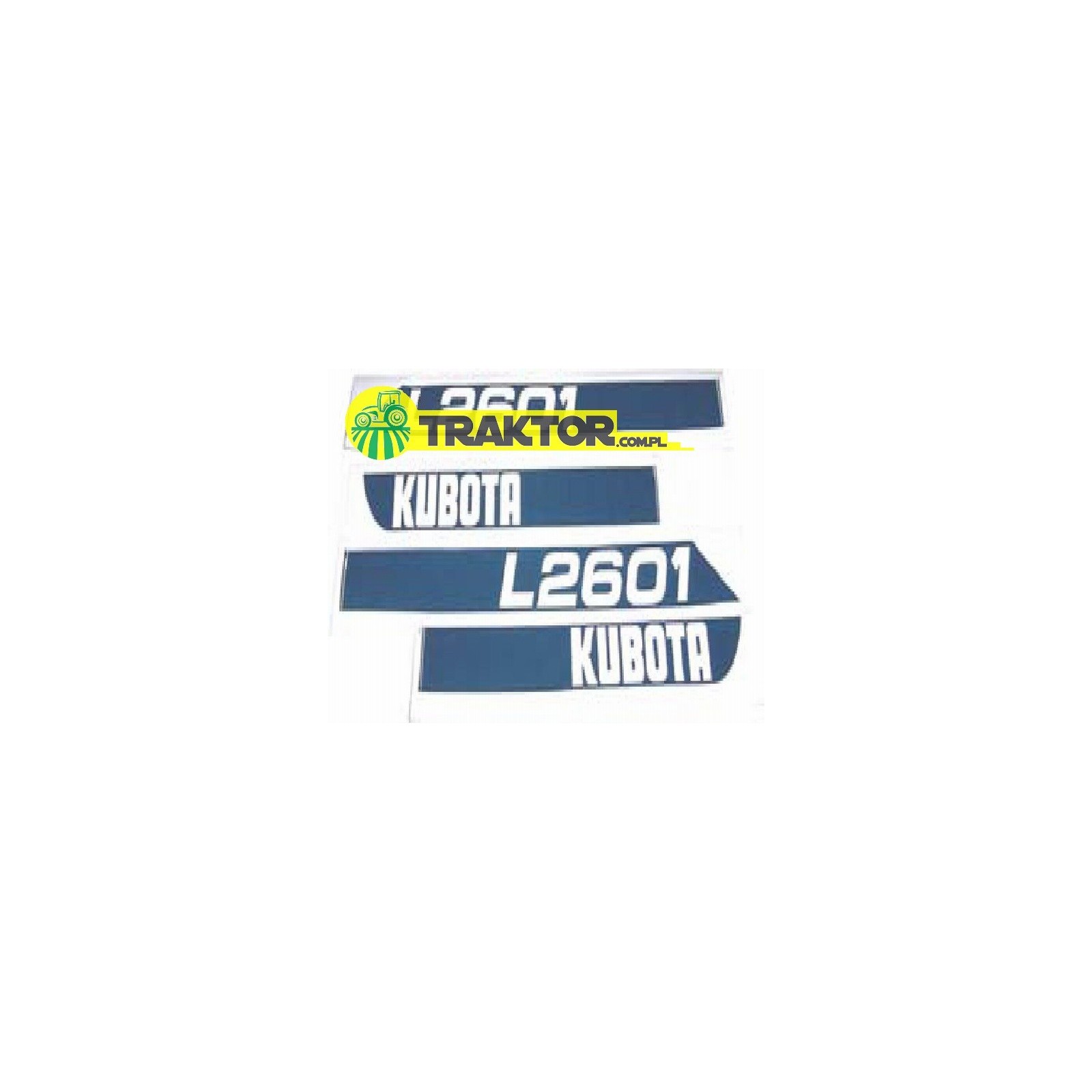 KUBOTA L2601 sticker set