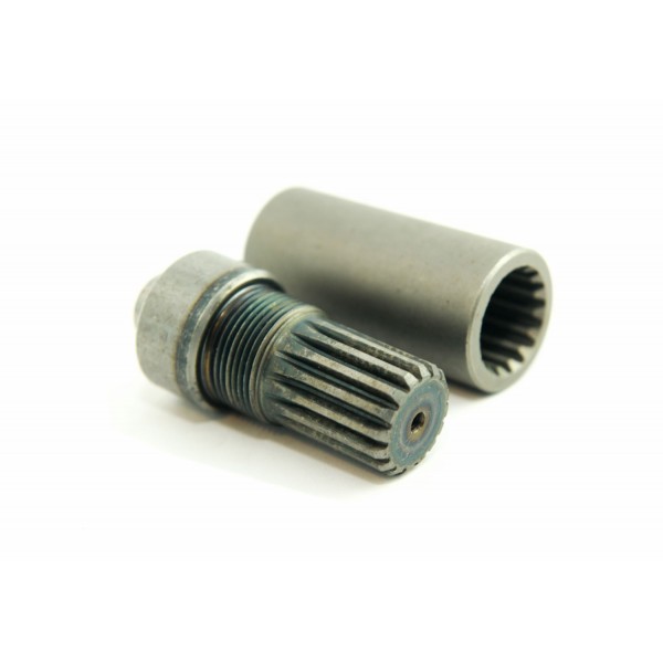 Bushing + splined shaft KUBOTA L02 16T