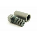 Casquillo + eje estriado KUBOTA L02 16T