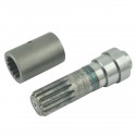 Arbre 13T/Ø24 mm / connecteur d'arbre 60 mm / Kubota M9000 / 5-15-232-25