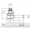 Koncovka řízení / 270 mm / Levá / Kubota M5000 / KL50