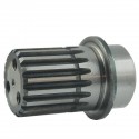 Moyeu de roue avant Yanmar EF453T, 198401-14110, 5-05-102-04.