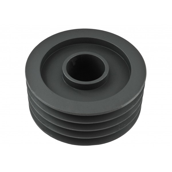 Koło pasowe 155 x 50 x 65 mm na 4 paski A13 do kosiarki bijakowej | Traktor.com.pl