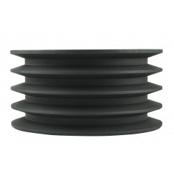 Polea 170 x 60 x 85 mm 4 correas A17, B17 para desbrozadora AG