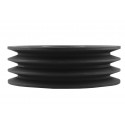 Koło pasowe 155 x 50 x 50 mm na 3 paski A13 do kosiarki bijakowej | Traktor.com.pl