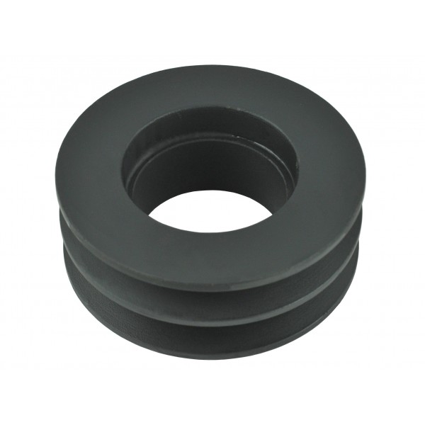 Polea 120 x 60 x 45 mm para 2 correas A17 PEQUEÑA / INFERIOR para desbrozadora EF, EFN