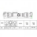 Wałek WOM 07B - 100cm / do 105 KM | Traktor.com.pl