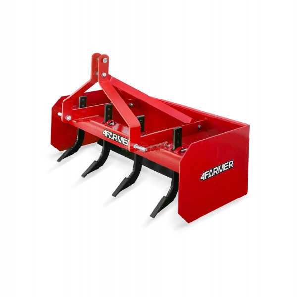 Grader, leveler for the 4BS 123 cm 4FARMER tractor