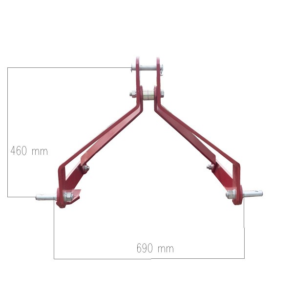 Równiarka, niwelator do traktora 4BS 123 cm 4FARMER