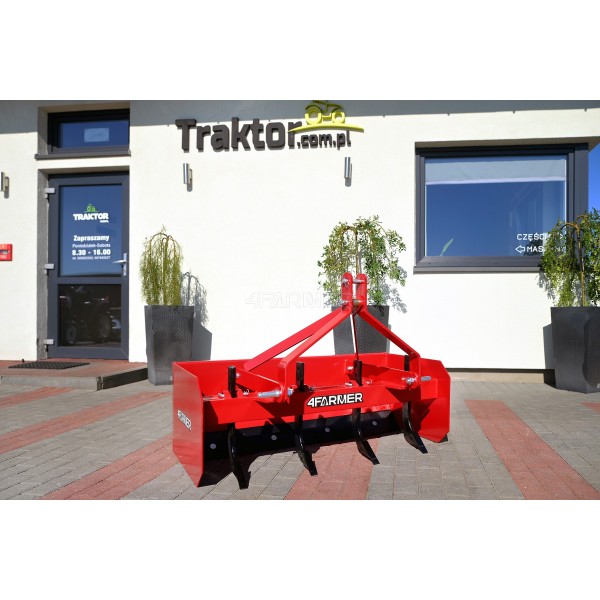 Grader, leveler for the 4BS 123 cm 4FARMER tractor