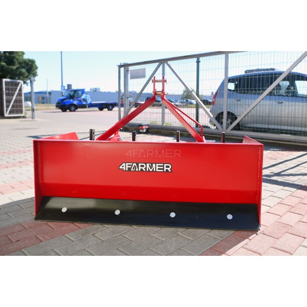 Grader, zrovnávač pre traktor 4BS 123 cm 4FARMER
