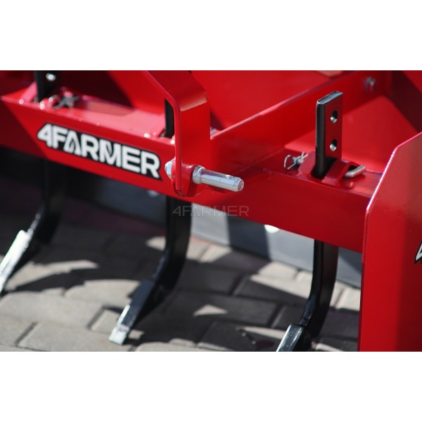 Grader, leveler for the 4BS 123 cm 4FARMER tractor