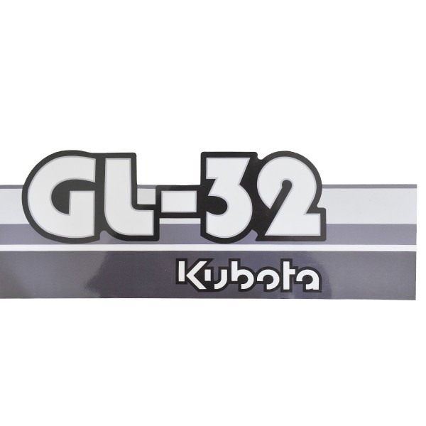 Aufkleber für Kubota GL32