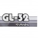 Aufkleber für Kubota GL32