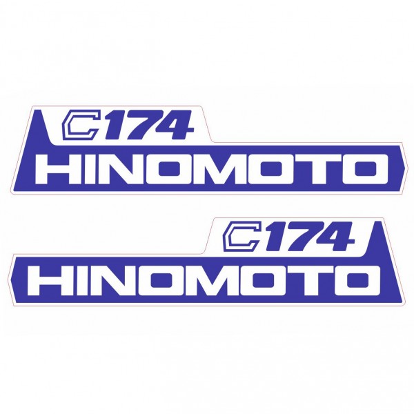 Naklejki HINOMOTO C174