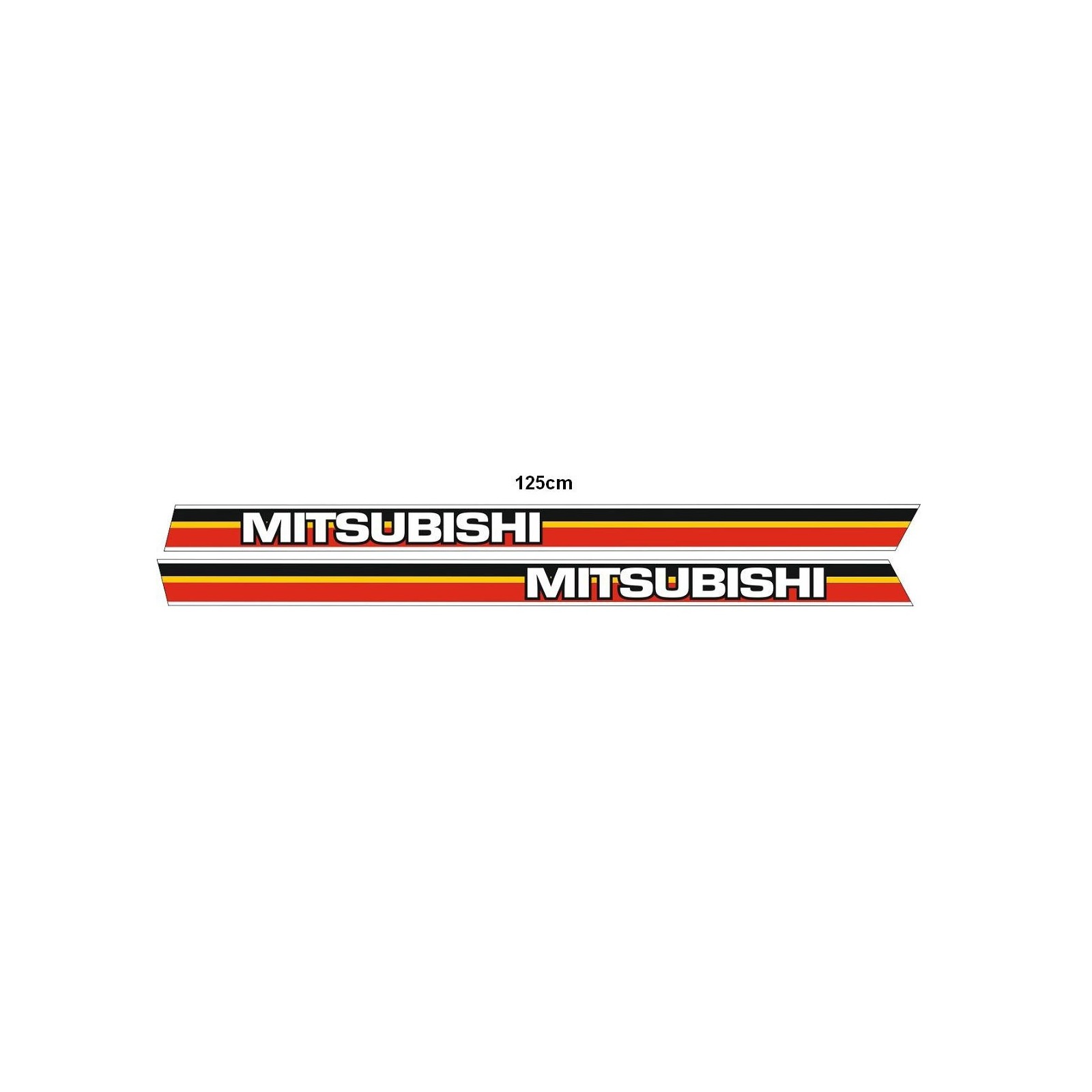Samolepky Mitsubishi 125cm