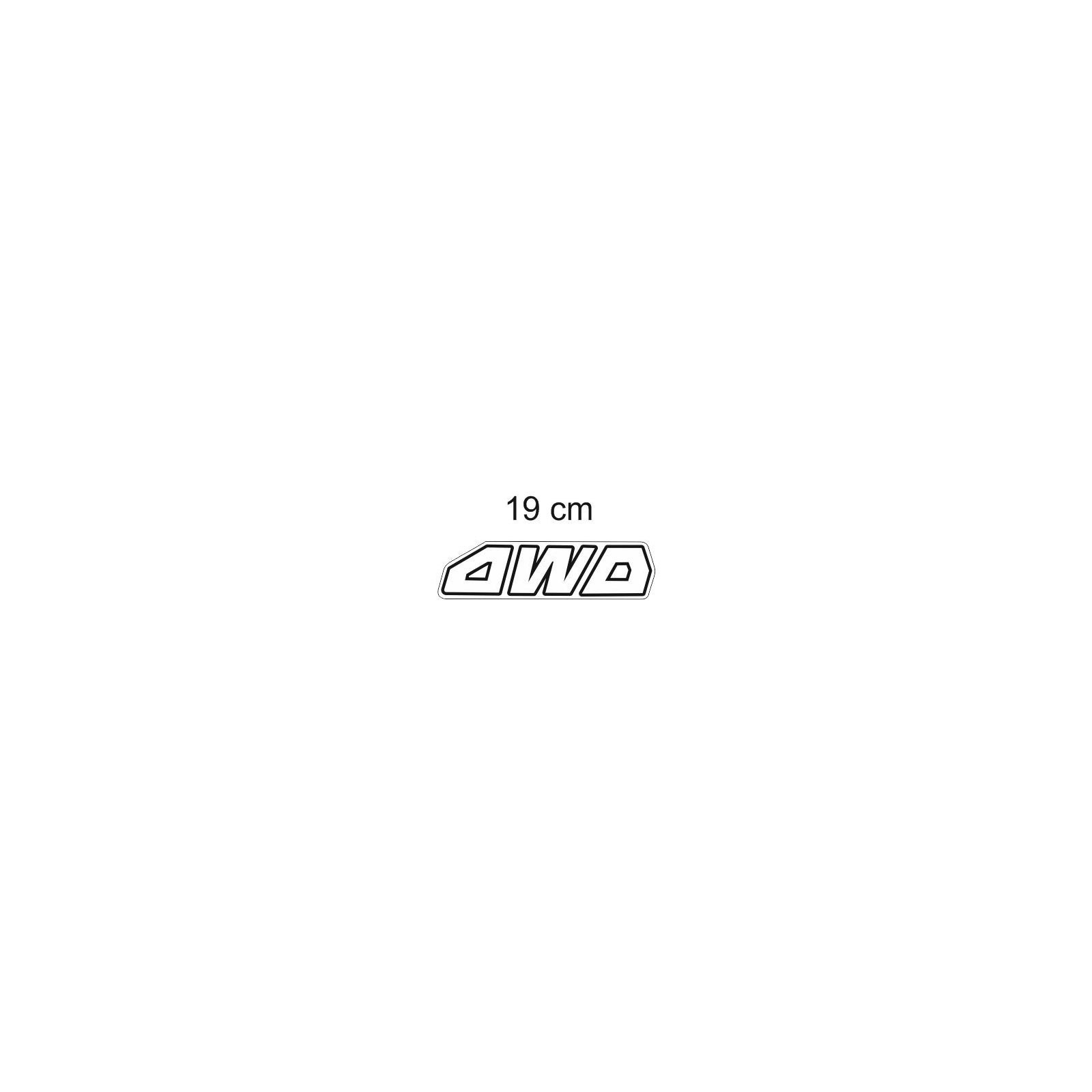 Mitsubishi MTXXX1 - 4WD stickers