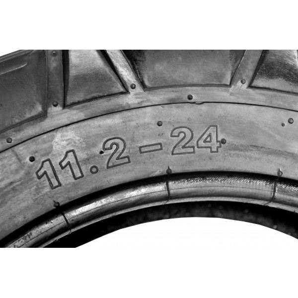 Agricultural tire 11.2-24 8PR - high tread