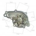 Vodné čerpadlo, 1G772-13122, Kubota V3307, M6040, M7040, V3307
