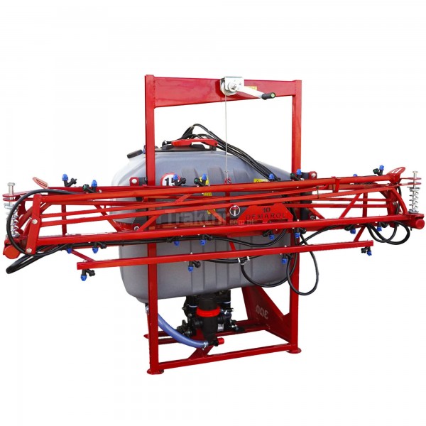 Opryskiwacz polowy zawieszany 300L Demarol / Lance 10m, pojedyncza dysza