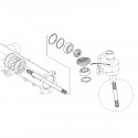 Hnací hriadeľ kolesa, Koncový hnací hriadeľ, 3A021-43410, 5-01-208-09, Kubota M4700, Kubota M5000, Kubota M5400, Kubota M5700, K