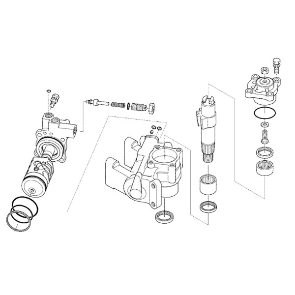 Kit de reparación de columnas T1150-99732 Kubota L2808 L3408