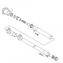 Pistola de pólvora Yanmar EF453T, Cub Cadet EX450, 48 x 63 x 7,50, 48x63x7,50, 198255-14740, 63x48x7,5, sello del eje, 5-08-109-