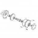 Uszczelniacz kasetowy 38440-43530, Kubota L2202, Kubota L2402, AQ8615P, 40x70x13, 40-70-13,  40x70x13,  40-70,  40x70,  70-40, 7