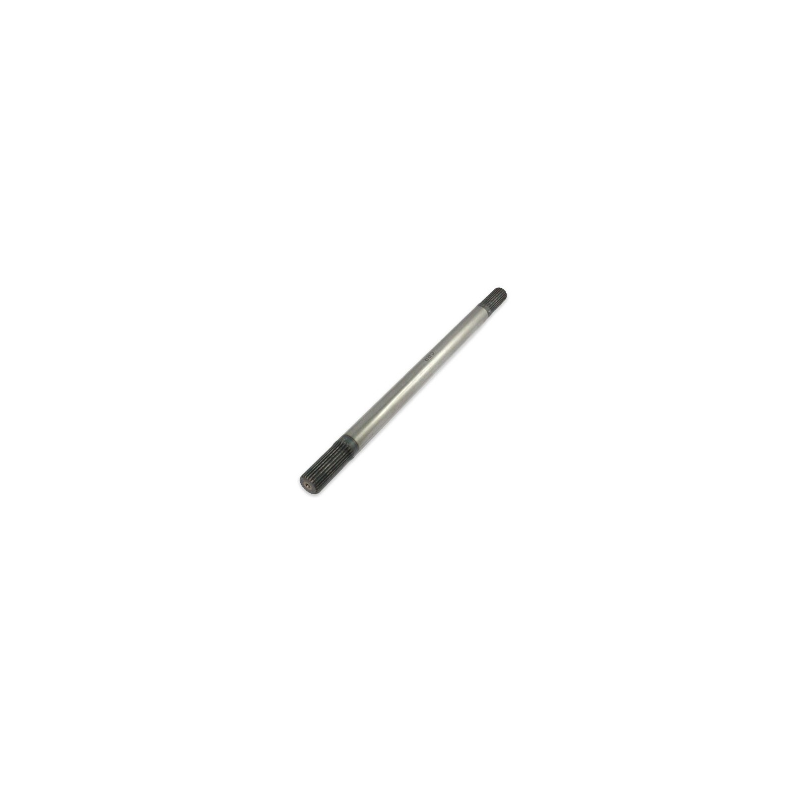 Hřídel Přední kolo M7040 Levé 24Tx24T W. 26mm. D. 465 mm.
