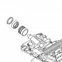 Yanmar EF453T Sicherungsring, 198133-43360, 5-18-108-10