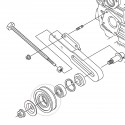 Kladka / 15 x 70,25 x 18,50 mm / Kubota M7040 / 70SRV23 / 1G772-74320