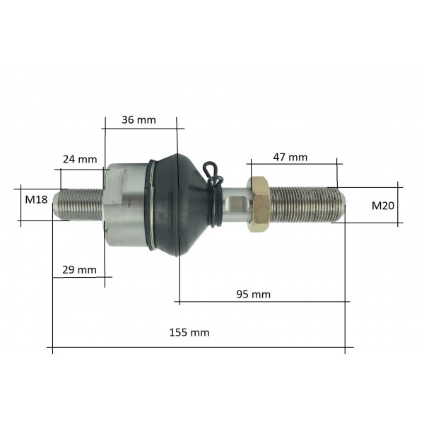 Drag Rod End Set L4508