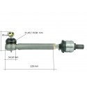 Kubota M7040 tie rod end - joint kit