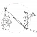 Barre de direction / 540 mm / Kubota L3408