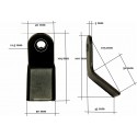 Blades for EF, EFG, GEO, Kellfri, Stark flail mowers