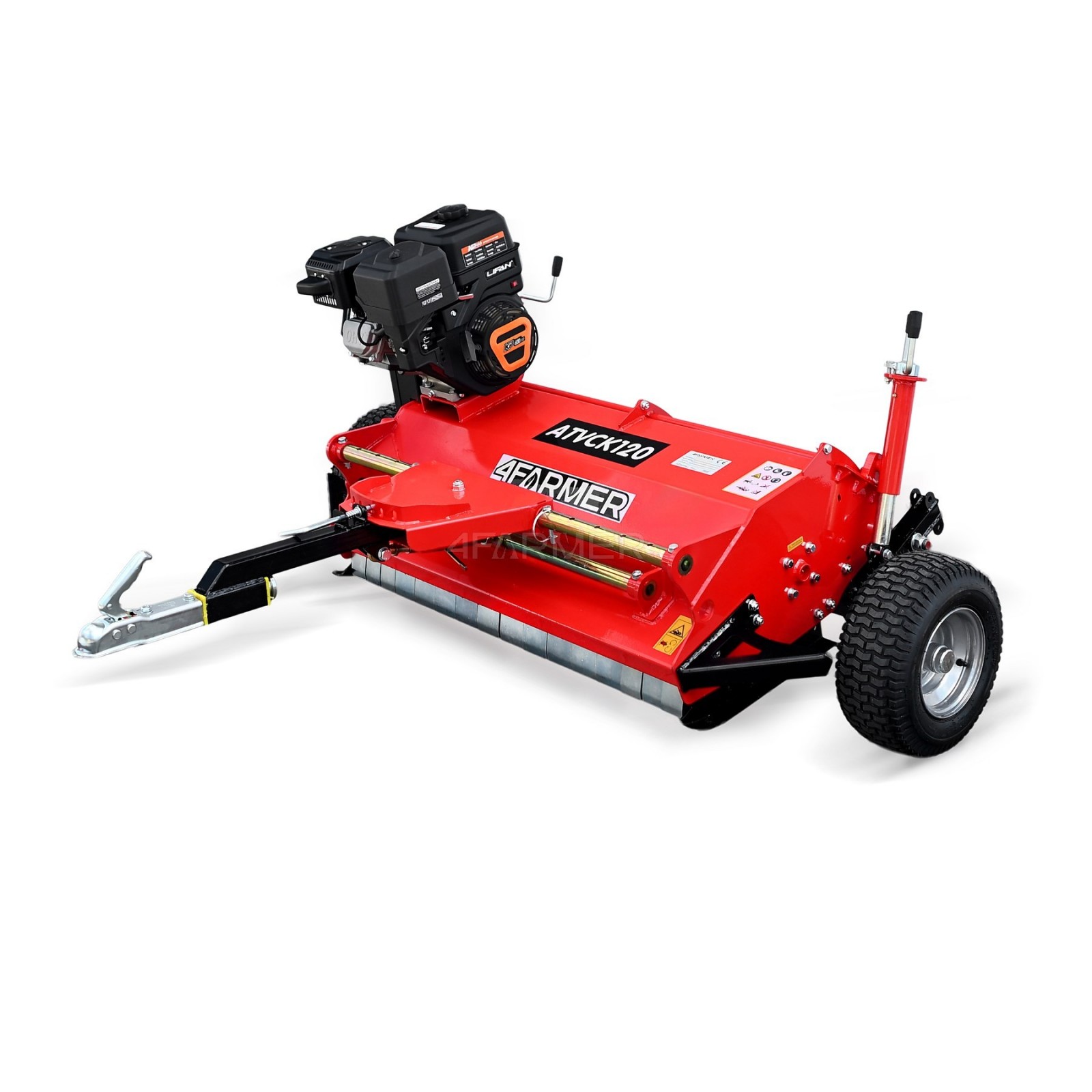ATV CK/M 120 flail mower, Loncin 4FARMER engine | price | data