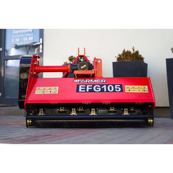 Broyeur à fléaux EFG 105 Standard (rouge) 4FARMER