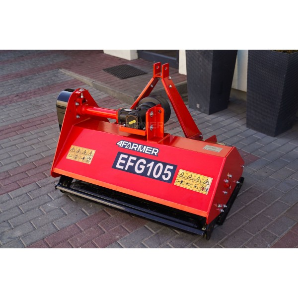 Flail mower EFG 105 Standard (red) 4FARMER