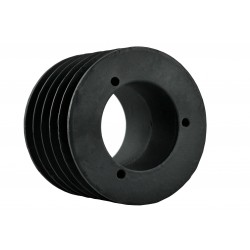 Riemenscheibe 126 x 70 x 90 mm für 5 Riemen für WC8-Häcksler