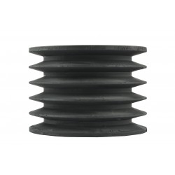 Polea 126 x 70 x 90 mm para 5 correas para astilladora WC8