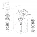 Final Drive Shaft TD030-12722 24T 203mm Kubota L3940 L4060 L4508 L4600 L4708 L5018 5-01-208-07