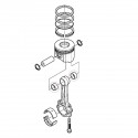 Tuleja korbowodu Panewka korbowodu 1G772-21980 Tuleja korbowodu 28 x 31 x 14  mm Kubota V3307 Kubota M7040 6-14-101-05