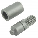 Wałek 16T/77 mm + tulejka 16T/50 mm / Yanmar EF352T/EF393T / 5-15-232-29 | Traktor.com.pl