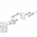 PTO shaft, Kubota M5000, 6T x 26T, 3A275-80140, 5-18-124-07