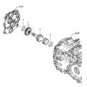 Reťazové koleso 14T/40T / 88,50 mm / Yanmar EF352T / 198200-25120 / 5-19-141-02