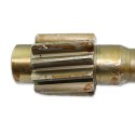 Engranaje del eje trasero, dientes helicoidales L2202, cortos